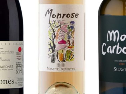 Tre viner som imponerat på oss – vitt, rosé och rött